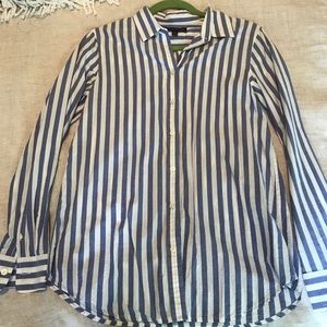 Banana Republic striped shirt